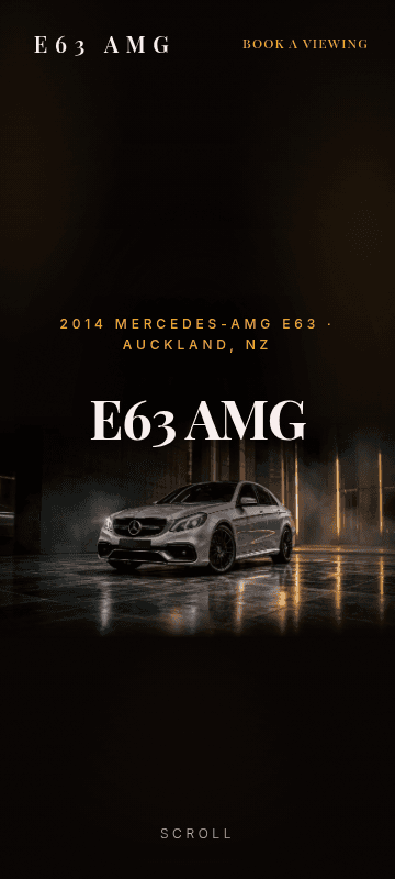 E63 AMG — mobile